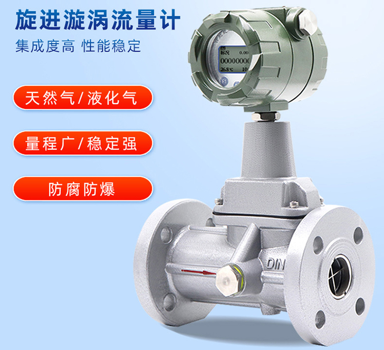 氫氣旋進旋渦流量計產品圖