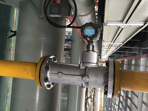 氫氣旋進旋渦流量計現場使用圖