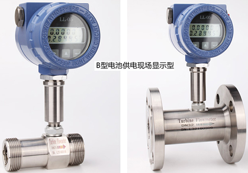 現場顯示型定量控製渦輪流量計產品圖
